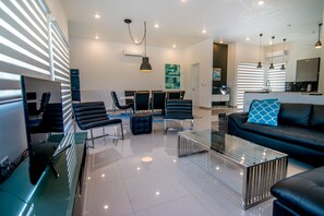 Luxury House, Multiple Beds, Non Smoking, Ocean View | Living room | LCD TV - Vista Real Casa Blanca (San Carlos)