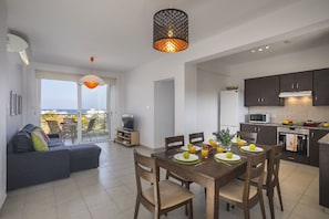 Apartment, 2 Bedrooms, Partial Sea View | In-room dining - Protaras Palm Suite 207 (Paralimni)