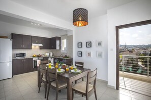 Apartment, 2 Bedrooms, Partial Sea View | In-room dining - Protaras Palm Suite 207 (Paralimni)
