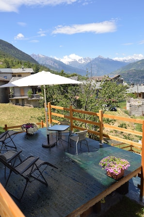 Rooftop terrace - La Moraine Enchantée (Gressan)