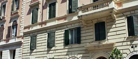 Fassade der Unterkunft