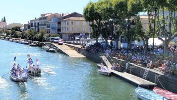 Front of property – evening/night