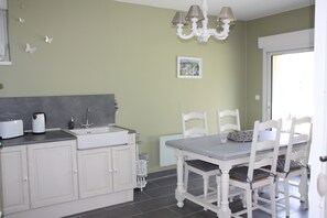 Kontinental frokost er inkludert hver dag