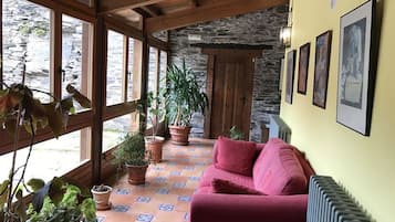 Sala de estar en el lobby