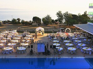 Área de bodas al aire libre