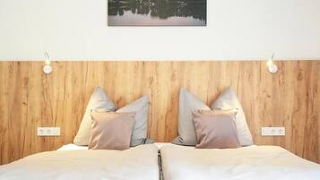 Individually furnished, desk, blackout drapes, soundproofing