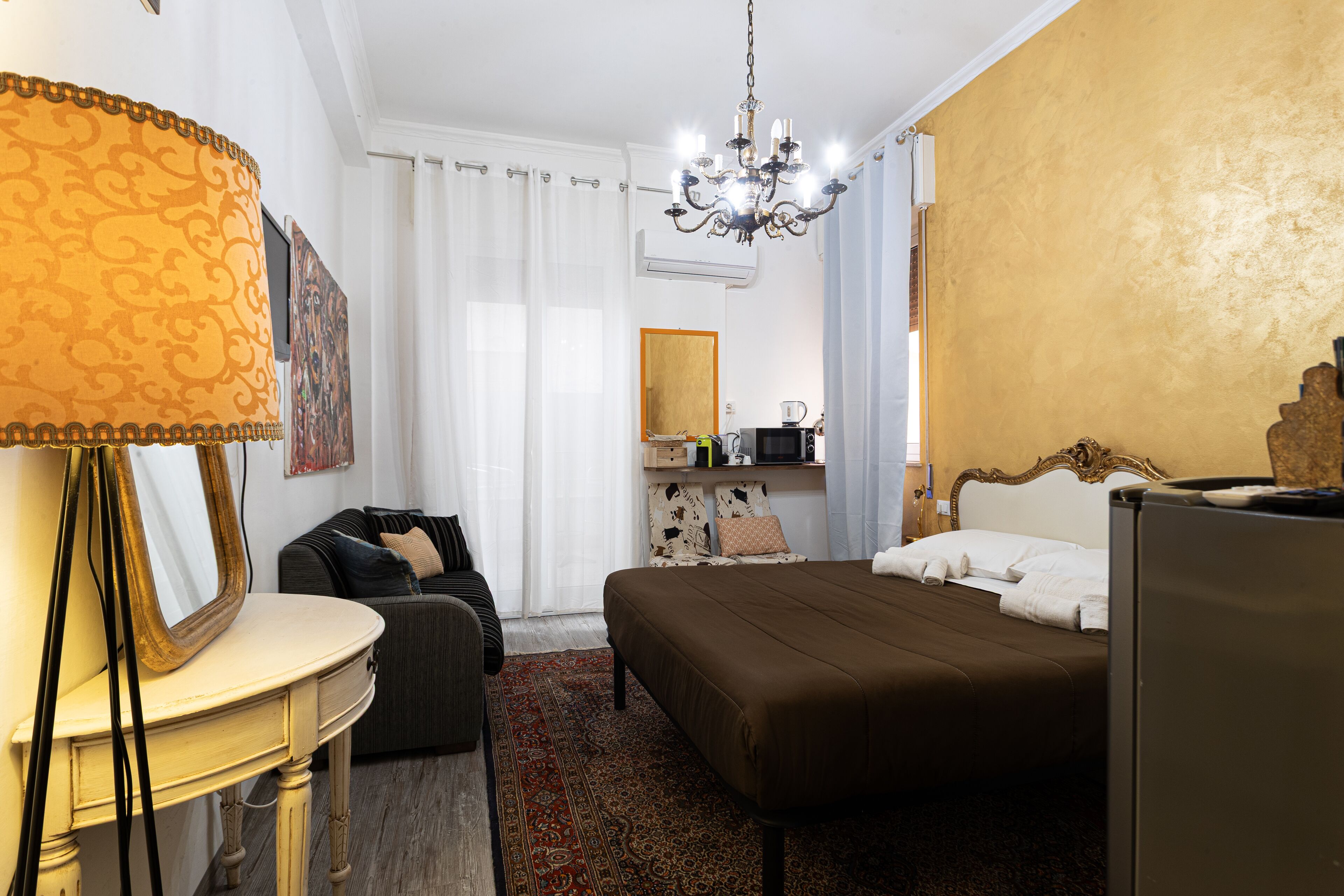 Double Room | Minibar, desk, iron/ironing board, free cots/infant beds