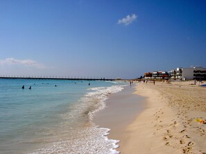 Beach nearby, beach towels