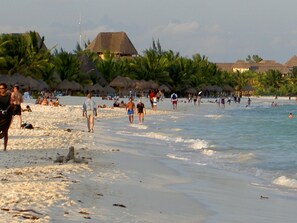 Beach nearby, beach towels