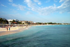 Beach nearby, beach towels