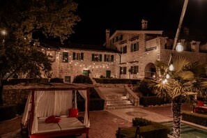 Front of property - evening/night - Talici Hill - Rustic Villas (Sutomore)