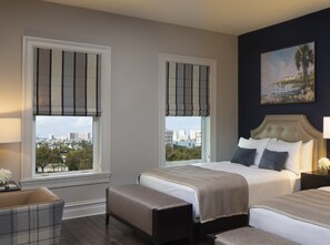 Suite Junior, vue piscine (Mobility Accessible Jr 2 Queen Suite) | Vue de la chambre