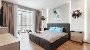 Premium bedding, pillow-top beds, individually decorated