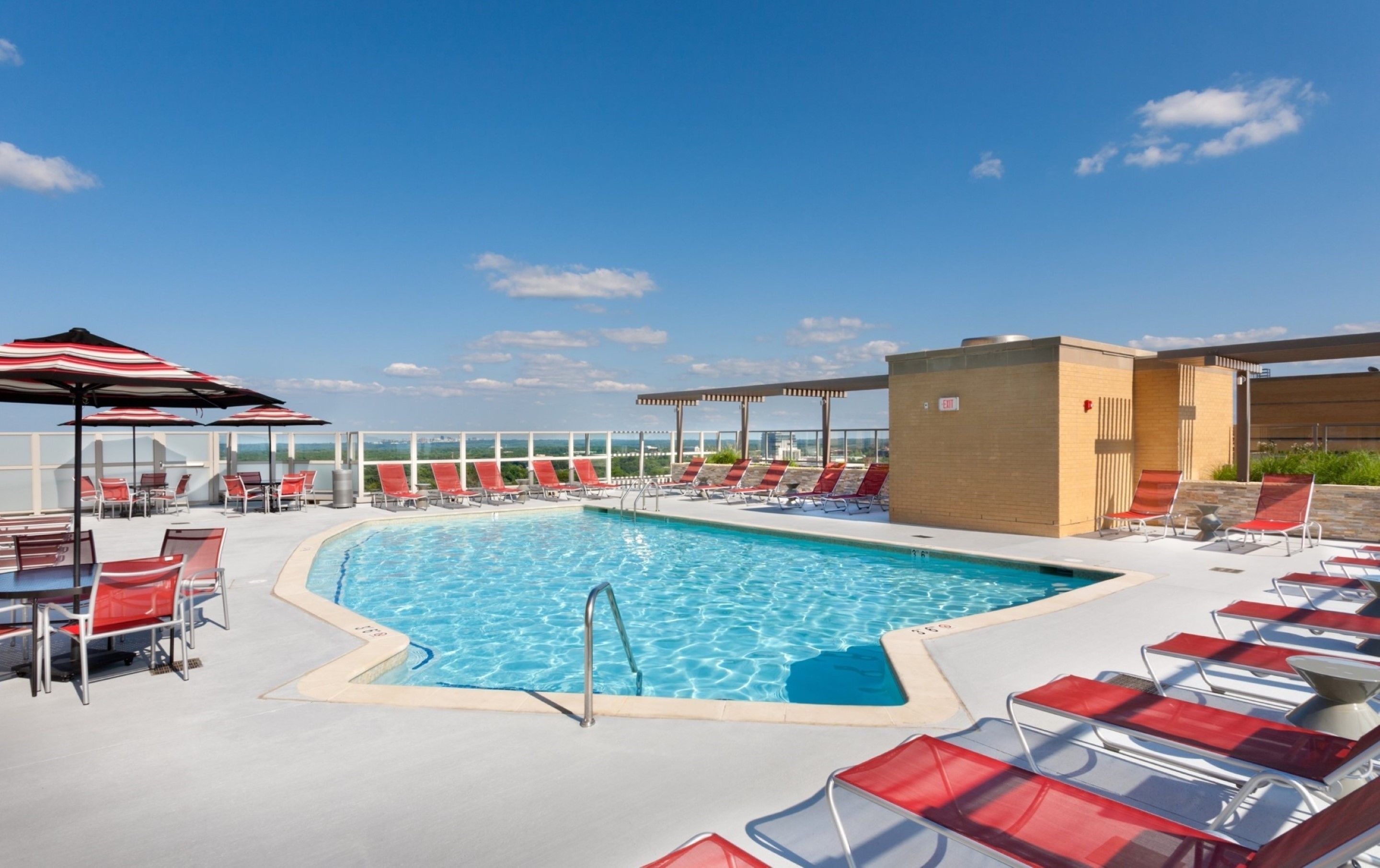 Indoor pool, outdoor pool