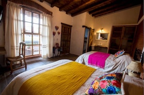 Double Room | In-room safe, desk, soundproofing, iron/ironing board - Rincón Sagrado Hotel Boutique & Spa (Atlixco)