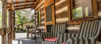 Log Cabin in Woods W/Trail & Scavenger Hunt Wood Fireplace, Lindale Canton Tyler