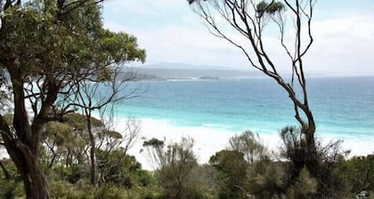 KINGFISHER COTTAGE Direkt am Strand in der Bay of Fires