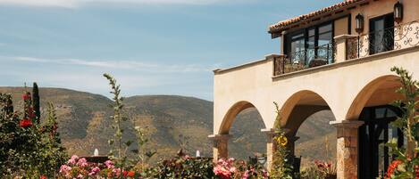 Façade de l’hébergement