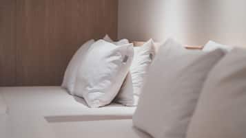 Suite Twin Room | Premium bedding, memory-foam beds, laptop workspace, blackout curtains