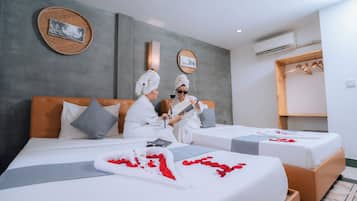 Superior Twin Room, Multiple Beds, Non Smoking | 1 bedroom, Egyptian cotton sheets, premium bedding, pillowtop beds