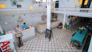 Interior entrance