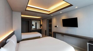 Twin Room, Partial Ocean View | Free WiFi, bed sheets