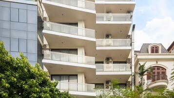 Fachada del alojamiento