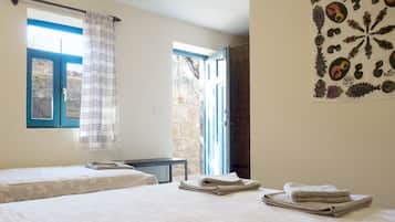 Premium bedding, free WiFi, bed sheets