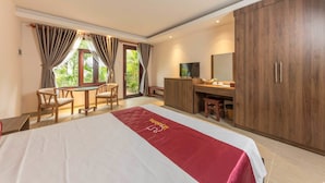 Bungalow, Balcony, Pool View | Minibar, in-room safe, desk, blackout drapes - La Paloma Resort (Phu Quoc)