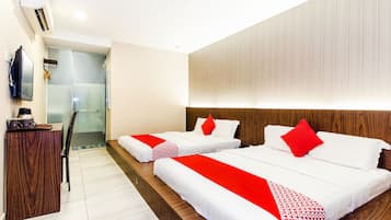 Free WiFi, bed sheets