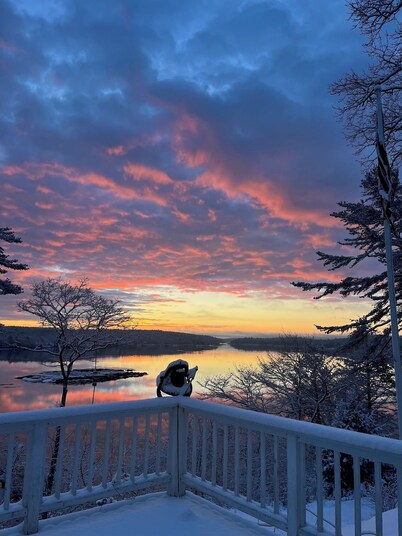 1 milla a pie de Bath pero casi aislada: marea y águilas de 10 pies. ¡¡Perfección!!