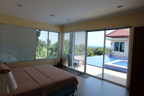 Deluxe-Villa, 4 Schlafzimmer | Ausblick vom Zimmer