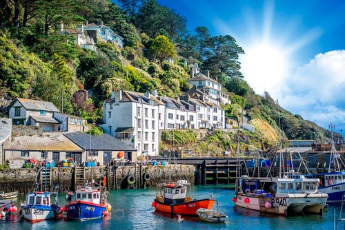 Looe Itsepalvelumajoitus, Boutique Holiday Cottage Looe on upeat näkymät satamaan