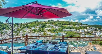 Looe Self Catering, Boutique Ferienhaus Looe mit spektakulärem Blick auf den Hafen