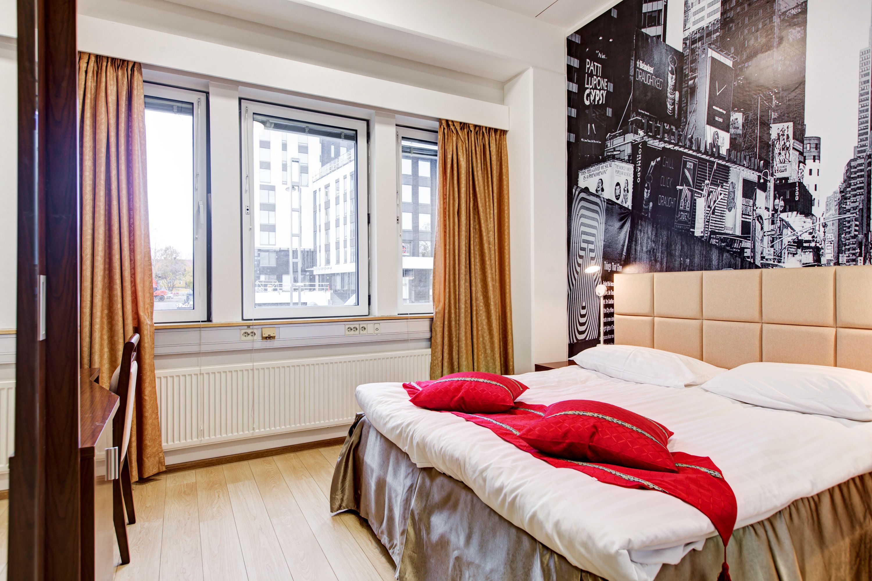 標準雙人房, 1 張特大雙人床 | 街景