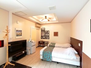 Standard-Zweibettzimmer, 2 Einzelbetten, Nichtraucher, Gartenblick