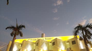 Front of property - evening/night
