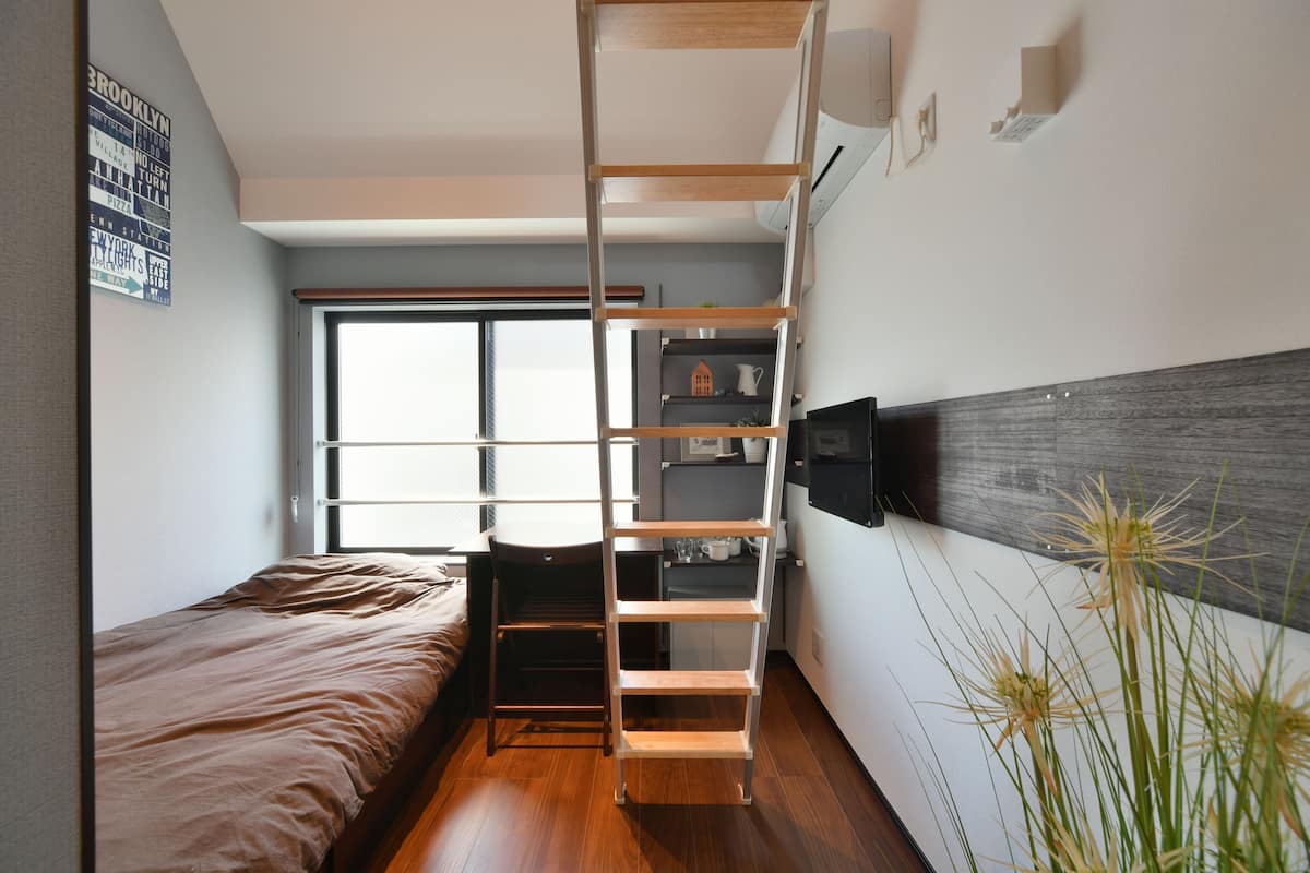 Apartment with Loft (2F) – No Elevetor | 1 bedroom, desk, free WiFi