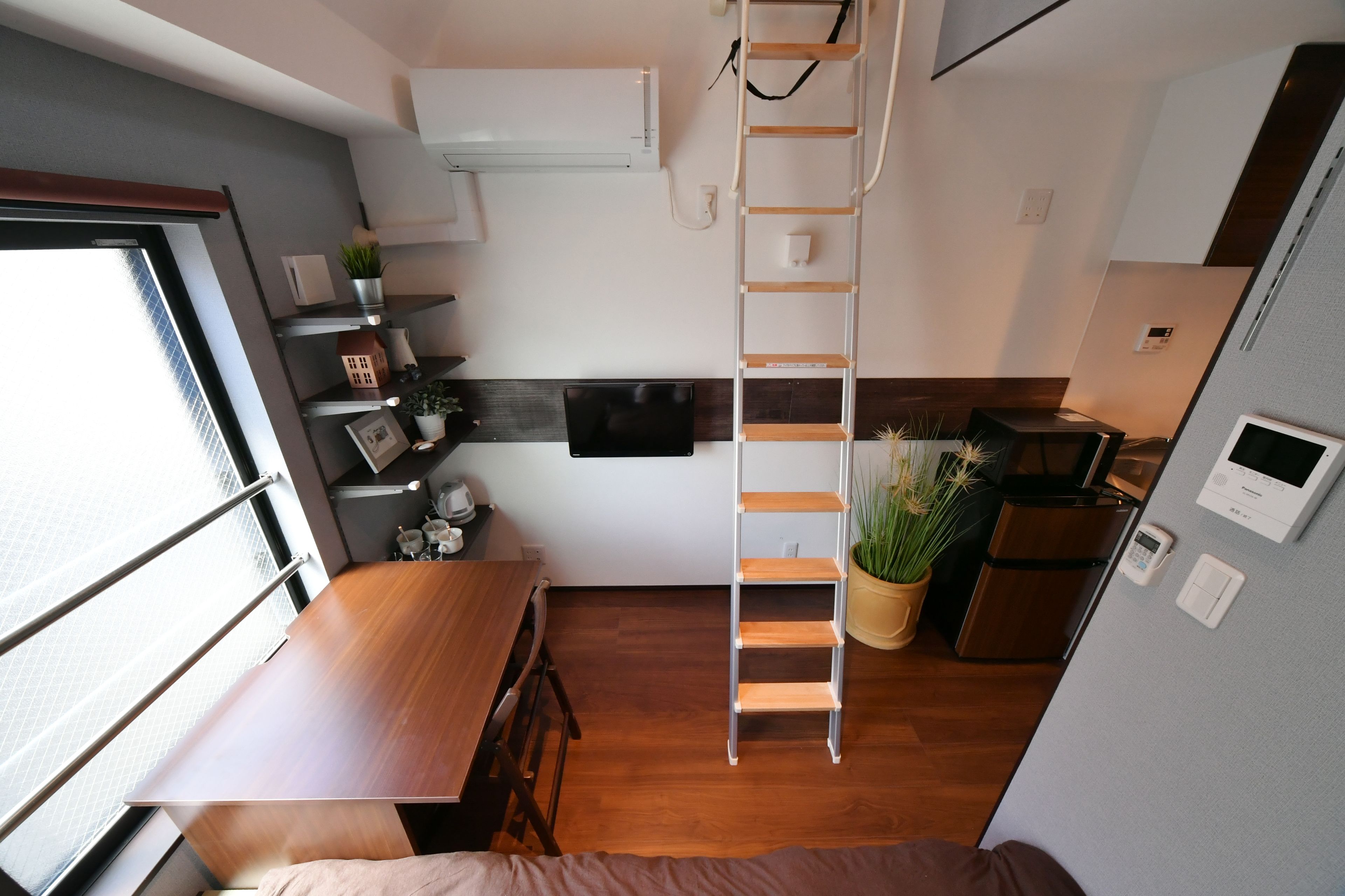 基础公寓 (with Loft (2F) – No Elevetor) | 1 多间卧室、办公桌、免费 WiFi