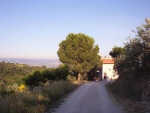 Exterior - Canalicchio: Apartment within farmhouse and terrace with Jacuzzi for 4 persons (Canalicchio)