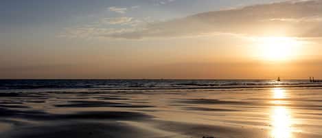Tæt på stranden