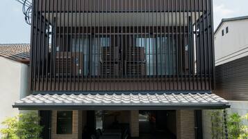 Fassade der Unterkunft