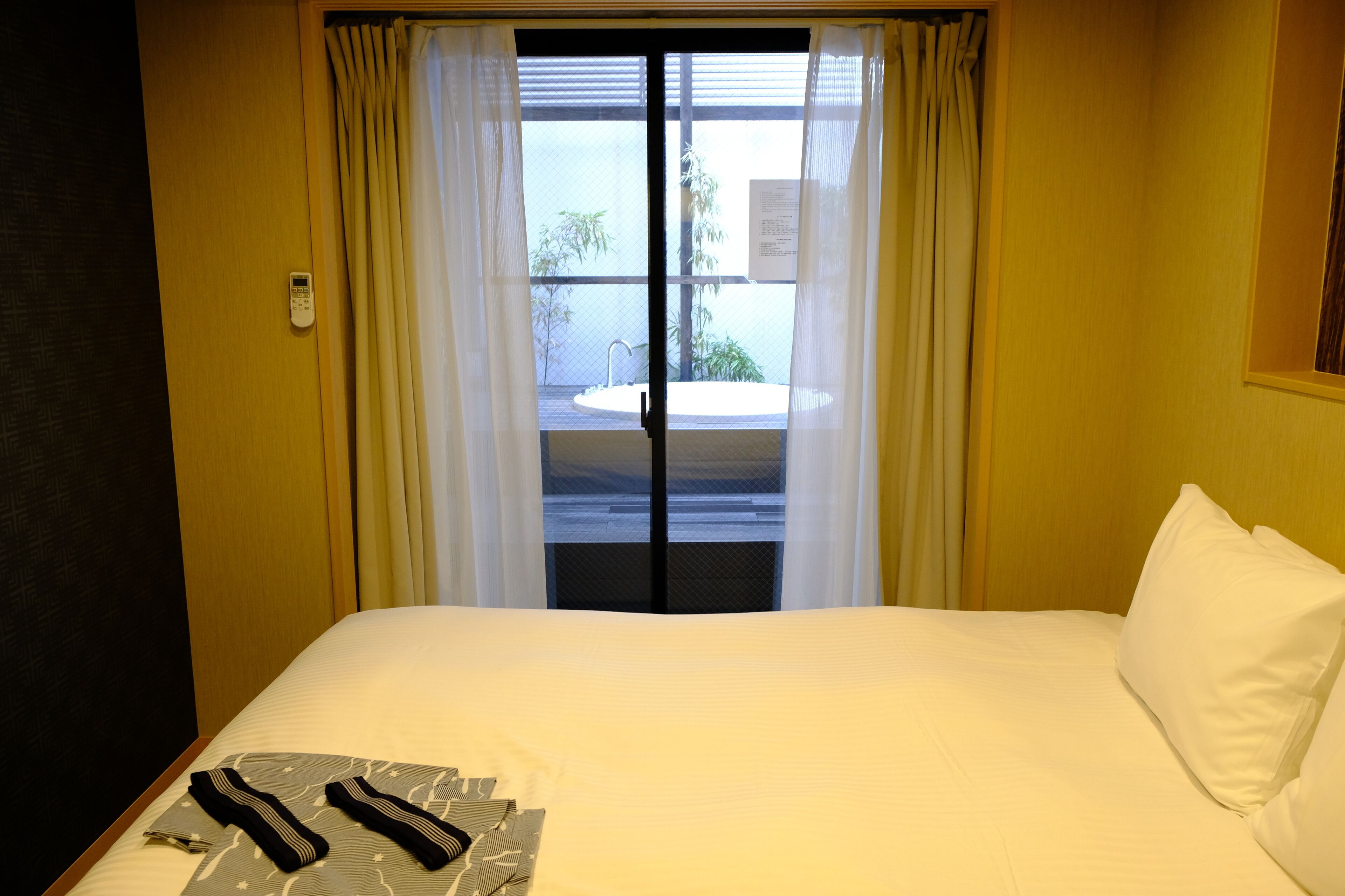 hot tub suite - shiki suites | kyoto umekoji | 1 bedroom, individually decorated, individually furnished