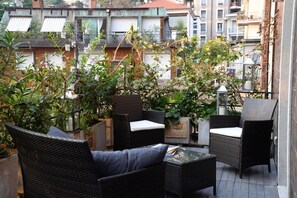 Leilighet, flere senger, ikke-røyk | Terrasse/patio