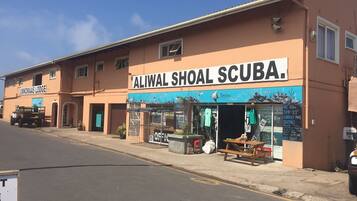 Fachada de la propiedad