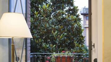 Blick von der Unterkunft