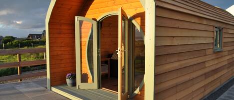 Entrée de l’hébergement