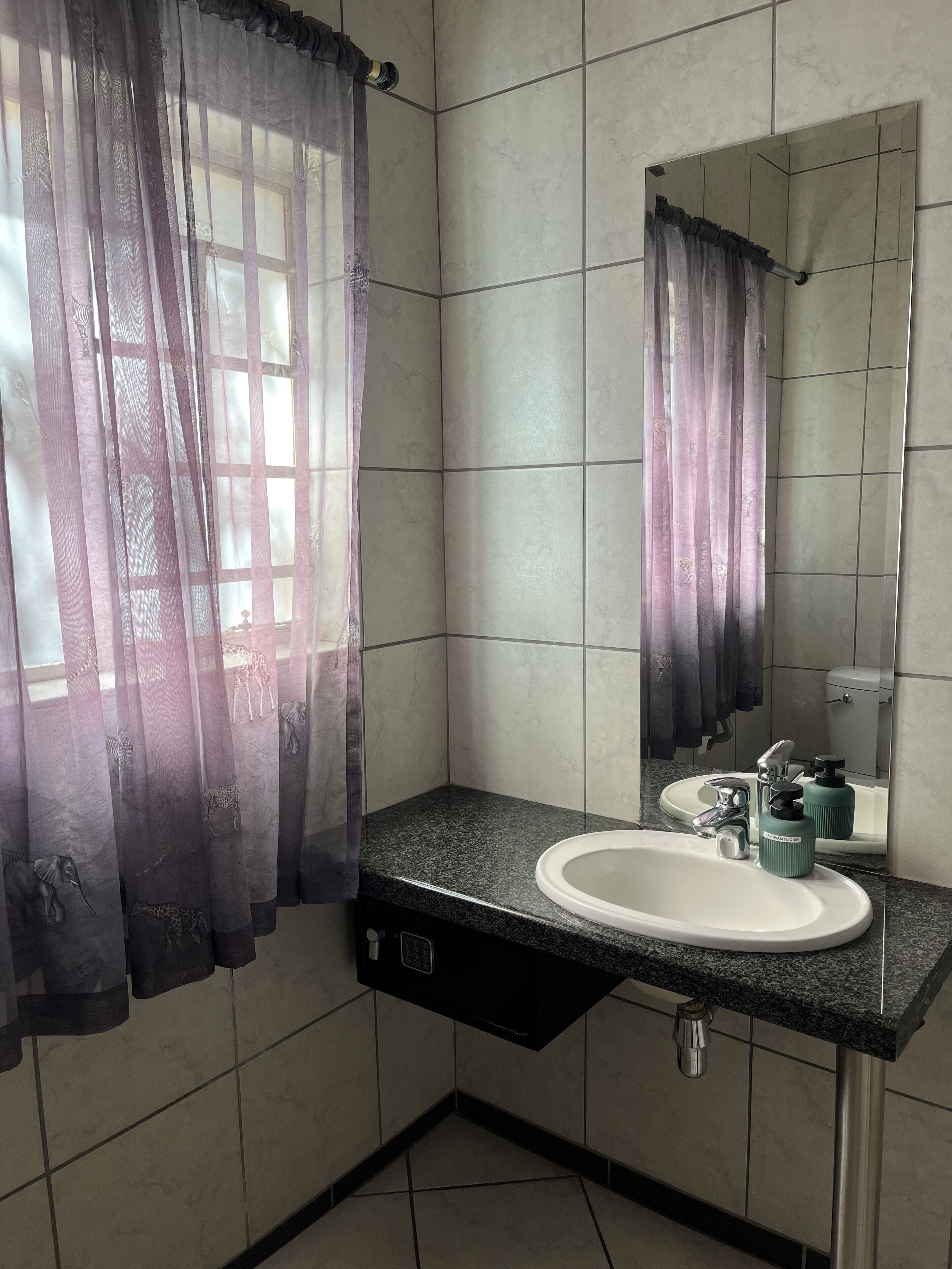double room (queen room 2) | bathroom | shower, rainfall showerhead, towels