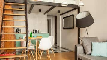 Apartamenty typu Deluxe | Living area | Smart TV