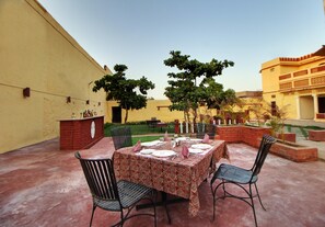 Daily local cuisine breakfast (INR 300 per person) - JAWAI CASTLE RESORT - A Heritage Hotel in Jawai Leopard Reserve (Sumerpur)